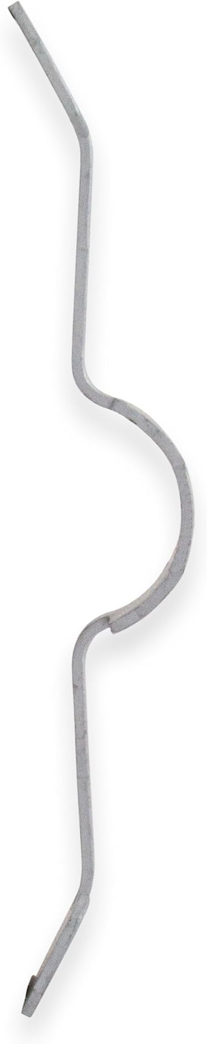 Conduit Cable Support Clip to Ceiling Wire, Threaded Rod & Flanges. Heavy Duty Spring Steel Clip / 100 Pack