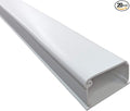 Electriduct 2150 Series Latching Cable Raceway - 2" x 1.5" Channel Size - 20 Sticks - 45 Inch Long (75 Feet Total) - White