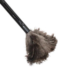 Retractable Feather Duster 8-14 in Adjustable - Natural Feather Dusters for Cleaning Ceiling Fans, Blinds, Plantation Shutters, Walls & Furniture - Quality Checked in USA - 1 Pack