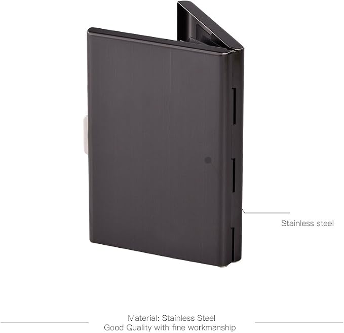 EASTNIGHTS RFID Credit Card Holder Metal Wallet Slim Credit Card Case Protector Business Card Holder for Men or Women