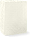 Covermates Keepsakes Rectangular Appliance Cover – Quilted Kitchen Appliance Cover for Countertop Storage – Dust Protection – Stain Resistant – Washable – Slip-On Appliance Design, Cream
