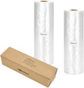 Immuson Food Storage Bag, 12 x 20 Plastic Produce Bag on a Roll, 2 Rolls Fruits, Vegetable, Bread, Food Storage Clear Bag, 350 Per Roll,700 Bags