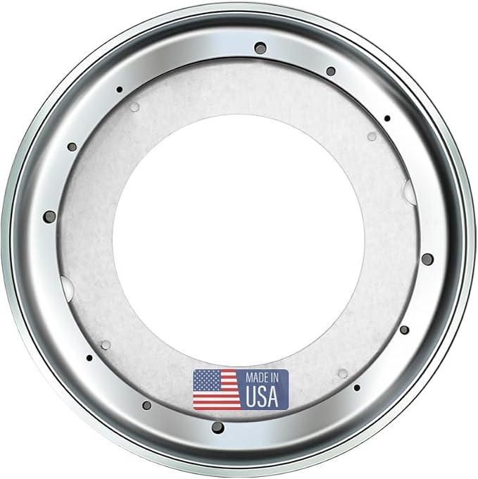 Lazy Susan Hardware, 9 inch, 750 lbs. Load Capacity, Pack of 5 Steel Lazy Susan Turntable Ball Bearing, by Woodpeckers