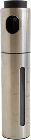 Fox Run Olive Oil Sprayer Bottle, 7" x 1.5" Stainless Steel Oil Mister