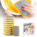 10PCS Multipurpose Dishwashing Rags, 2024 New Double Sided Sponge Kitchen Dishcloth, Multi-Purpose Absorbent Sponge Dishwashing Rags for Washing Dishes Cleaning Kitchen(3.94 * 5.91inch)