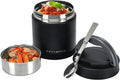 Thermo for Hot Food 33.8OZ, Vacuum Insulated Food Jar for Adults, Stainless Steel Soup Thermo Wide Mouth Leakproof Lunch Containers with Spoon for School Office