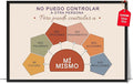 LOLUIS Mental Health Poster, La Salud Mental Spanish Learning Tools Educational Supplies Art Print (Mí Misso, Custom Frame Type)