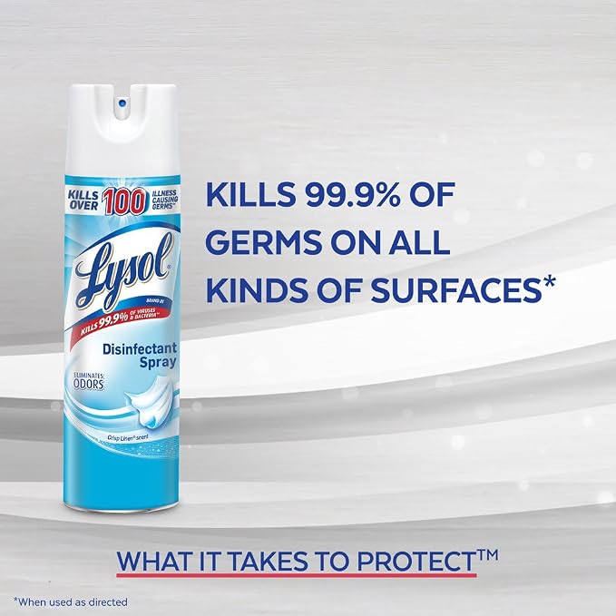 Lysol Surface Disinfectant Liquid 12.5 oz. Can Spring Waterfall Scent 1 Ct RAC02845