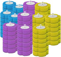 72 Count Disposable Toilet Bowl Wand Refills | Compatible KIRIKIT B0CJPSZT9Y Wand (B0DZHDFSK3,B0GY1JXDBG),Built-in cleaner, click-discard, stick-on, no-wash sinks/tiles