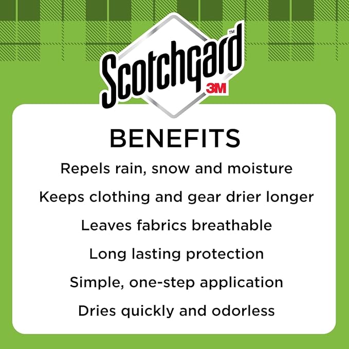 Scotchgard Outdoor Water Shield, Water Repellent Spray for Outdoor Summer and Spring Gear and Patio Furniture, Fabric Spray for Protection Against the Rainy Spring Weather, 13 oz
