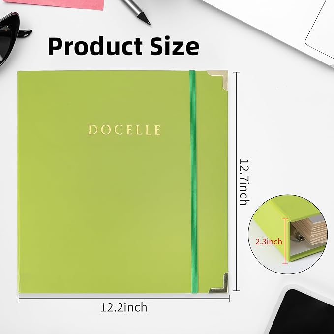 Important Document Organizer – Emergency File Folder Protect Your Family’s Legacy with 3-Ring and Label Pockets, Perfect for Home Office Filing and Gift Giving on Special Occasions