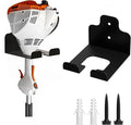 JNIHEEP Garage Organizer Trimmer Rack, Garden Power Tool Hanger Weed Whackers Holder Wall Mounted for Grass Trimmer, Hedge Trimmer, Garage Trimmer, Garden Tools,1 Pack