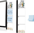 Monitor Memo Board Acrylic Sticky Note Holder Funny Cartoon Bird Office Desk Decor with 100 Self Stick Note Pads I'm Not Responsible Quote