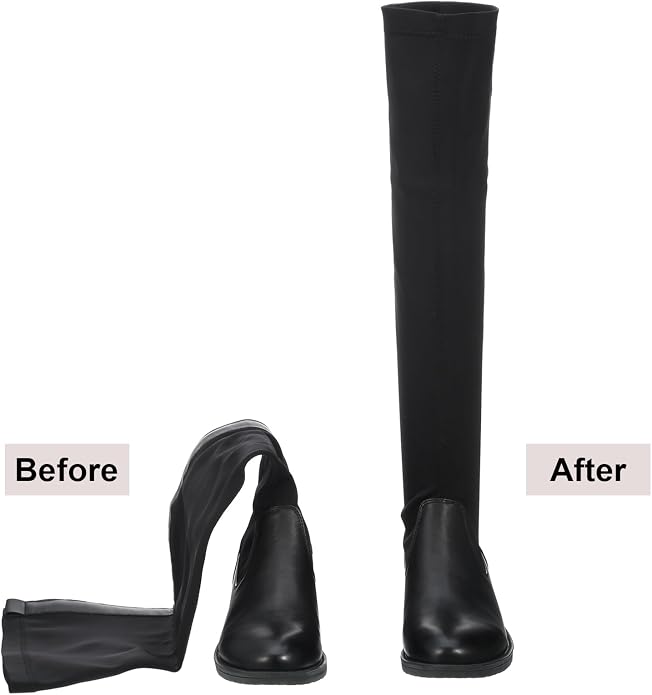 8 Packs Boot Shaper Shape Inserts Tall Boot Support for Women and Men