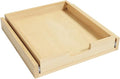 Pull Out Cabinet Organizer, 20''W×21''D Sliding Drawers for Cabinets, 1 Tier Soft Close Slide Out Wooden Pull out Drawers, Base Cabinet Organization for Kitchen, Pantry, Bathroom