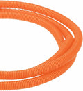 DMiotech 10ft Wire Loom Split Tubing 5/8 Inch(15.9mm) ID, Cord Protectors from Pet Flexible Conduit Cable Management for Office Home Garden, Orange