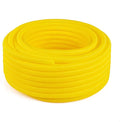 Flexible Polyethylene HDPE Non-Split Corrugated Wire Loom Tubing (Yellow, 1-1/2" Dia. x 100 ft)