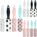 8Pcs Mini Lint Roller Travel Size, Mini Lint Roller for Portable Travel | Lint Bursh Rollers for Purse Pet Clothes, Cat Hair Extra Sticky Clothes Removal Tool for Bags Furniture 5.9×1.1In