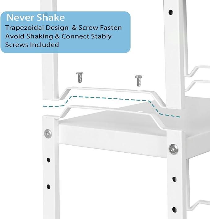 3 Pack Kitchen Cabinet Organizer Shelf, Stackable Expandable Shelves Organizers For Kitchen Cabinet Countertop Storage, Adjustable Counter Cupboard Pantry Organizer Shelf Rack Stand, Length:25.5 Inch