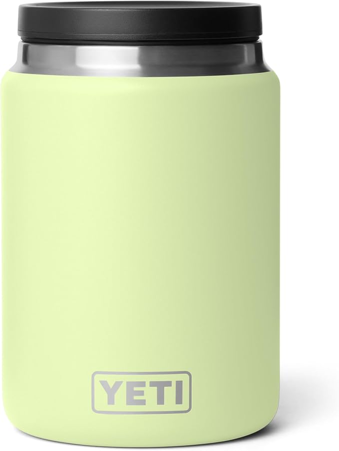 YETI Rambler 24 oz Food Jar, Vacuum Insulated, Stainless Steel, With Airtight Lid, Grasshopper