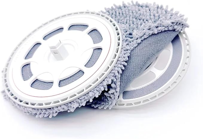 Mop Cloth Holder Mop Mount Spare Accessory Parts，compatible For Roborock，compatible For FlexiArm，Design Mop Tray For Q Revo MaxV/Pro/Curv/CurvX | Mop 4PC
