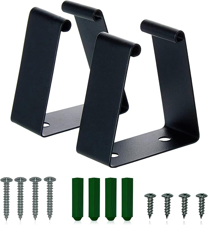 Heavy Duty Metal Power Strip Surge Protector Mounting Brackets, Compatible for All OPENTRON Models and Other Popular Brands