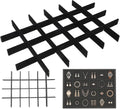 VOSAREA 1 Set Jewelry Tray Organizer Divider Jewelry Display Storage Tray Dividers for Organizing Boxes And Showcases