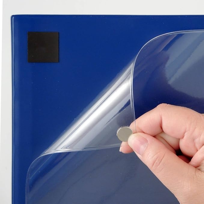 StoreSMART® Magnetic Closure Pockets - Magnetic-Back - 11" x 17" - 50-Pack - Blue - MCP3512MB-B-50