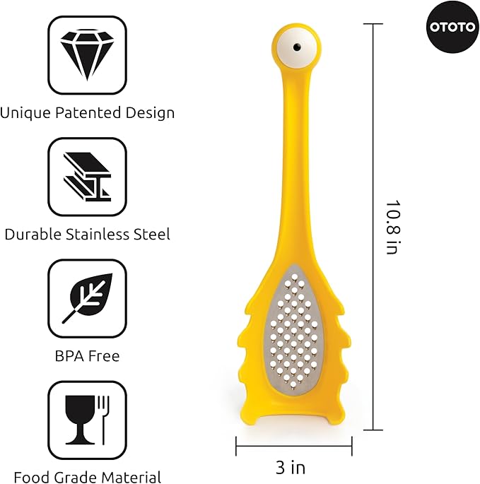 OTOTO Pasta Spoon & Spaghetti Spoon - Cooking Gadgets, Cooking Gifts, Cool Kitchen Gadgets, Cool Gifts, Cute Kitchen Accessories, Funny Gifts, Random Stuff