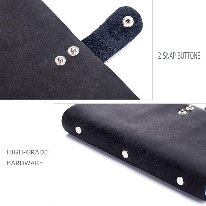 boshiho Leather Credit Card Holder Business Card Case Book Style 90 Count Name ID Card Holder Book