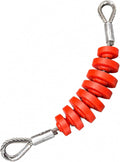 30464K Flexible Cable Conduit Mandrel, 4 Inch Bidirectional Cable Mandrel Grip Tools 6600LB Duct Preparation Cable Pulling, for Electricians Telecommunications Contractors