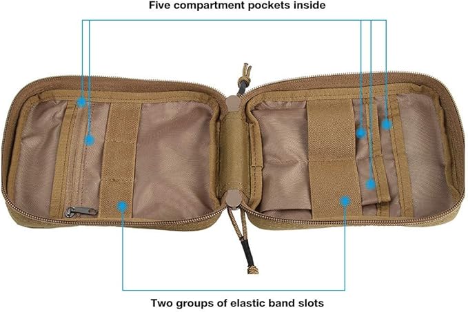 EXCELLENT ELITE SPANKER Molle Admin Pouch Military Utility Tool Pouch EDC Molle Pouchs Gadget Waist Bags