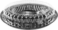 KitchenDance D & W Fine Disposable Pie Carrier with Clear Low Dome Lid - 9 Inches Reusable Pie Carrier for pies and Cupcakes - Perfect for Storing, Preparing Food - WJ40, 10 Count