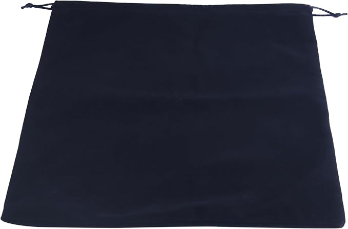SANSAM Extra Large Drawstring Velvet Dust Bag,3pcs Black 12''x16'' Dust Cover Storage Bags for Purses, Handbags, Travel Storage Pouch for Shoes, Boots