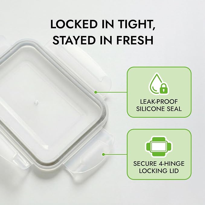 carrotez 12.7 Cup Produce Saver Container for Fridge with Colander - 3.0L | Airtight Fruit & Vegetable Storage Bin, Removable Strainer Basket, BPA-Free, Stackable, White Colander