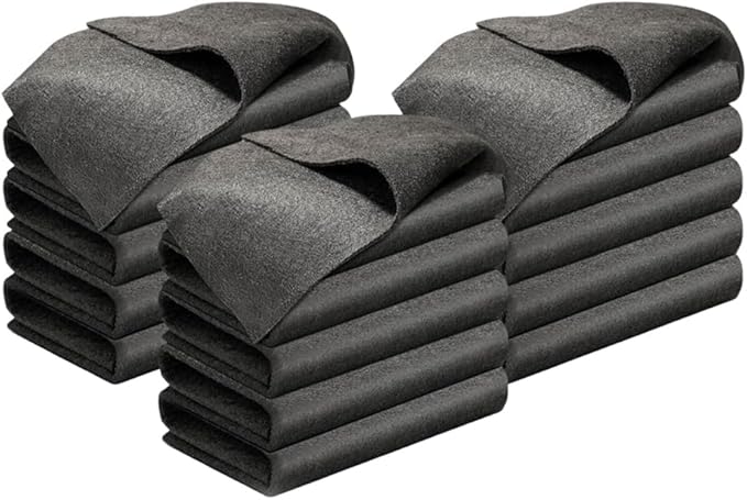 Fliwos Thickened Magic Cleaning Cloth, 2026 New Reusable Glass Wiping Cloths, Streak Free Cleaning Cloths, Multipurpose Microfiber Cleaning Rags Towels for Kitchen, Window and Car Glass (15, 8×12 in)
