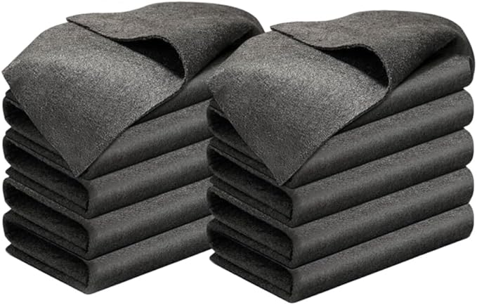 2026 New Thickened Magic Cleaning Cloth, Reuseable Streak Free Microfiber Cloth Microfiber Cleaning Rag, Multipurpose Microfiber Cleaning Cloth for Kitchen, Window, Glass, Cars (10 PCS, 12x12 in)