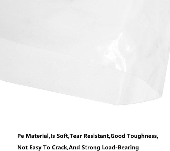 Bucket Liner Bags, Food Grade Ice Bucket Liner,Heavy Duty Leak Proof Bag,Plastic Drum Pail Liners,Flat Bottom Food Storage Bags for Home Kitchen Marinating (45 * 30cm/17.72 * 11.81inch)