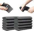 Thickened Magic Cleaning Cloth, 2025 New Reuseable Streak Free Microfiber Cloth Magic Fiber Microfiber Cleaning Cloth, Multipurpose Miracle Rags for Kitchen, Window, Glass, Cars (10Pcs, 16x12 in)