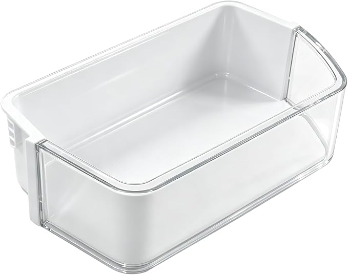 DA97-12650A Refrigerator Door Shelf Bin Compatible with Samsung | Clear Right Door Bin Fits RF260BEAESR, RF261BEAESR & RF261BEAESP, Replaces DA63-06963 DA63-07104A AP5620330 PS4176651