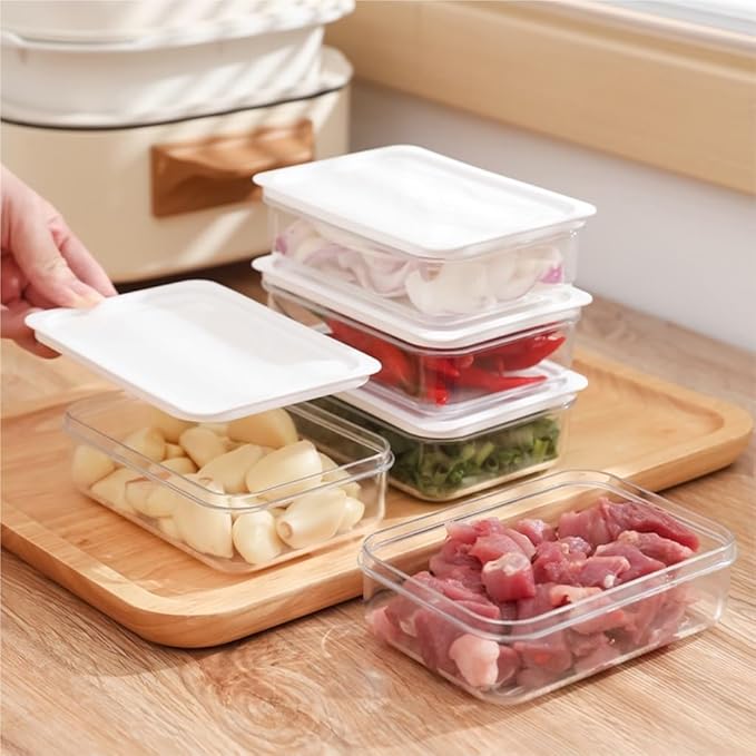 Food Storage Container Refrigerator Sealed Storage Box Kitchen Vegetable Preparation Box Preservation Box Food Storage Containers Kitchen Refrigerator Food Organizer