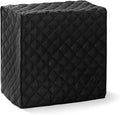 Covermates Keepsakes Rectangular Appliance Cover – Quilted Kitchen Appliance Cover for Countertop Storage – Dust Protection – Stain Resistant – Washable – Slip-On Appliance Design, Black