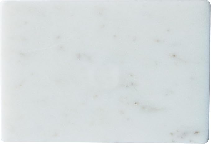 Bloomingville Marble Box Storage Container with Lid, White