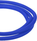 DMiotech 100ft Wire Loom Split Tubing 1/2 Inch(12.7mm) ID, Cord Protectors from Pet Flexible Conduit Cable Management for Office Home Garden, Blue