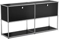 Modern Storage Cabinet Sideboard Versatile Free-Standing Organizer Cabinets for Home Office, Living Room, Bedroom, Kitchen, Garage