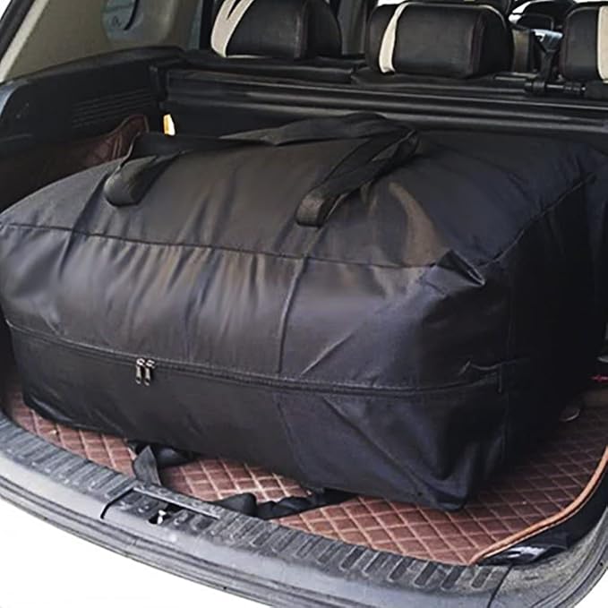 Extra Large Storage Bag for Moving Travel Bag Waterproof Large Moving Bag with Double Zippers and Reinforced Handles Large Capacity Duffle Bag for Moving Traveling Home Storage Packing, 160l,