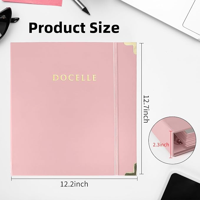Important Document Organizer – Emergency File Folder Protect Your Family’s Legacy with 3-Ring and Label Pockets, Perfect for Home Office Filing and Gift Giving on Special Occasions