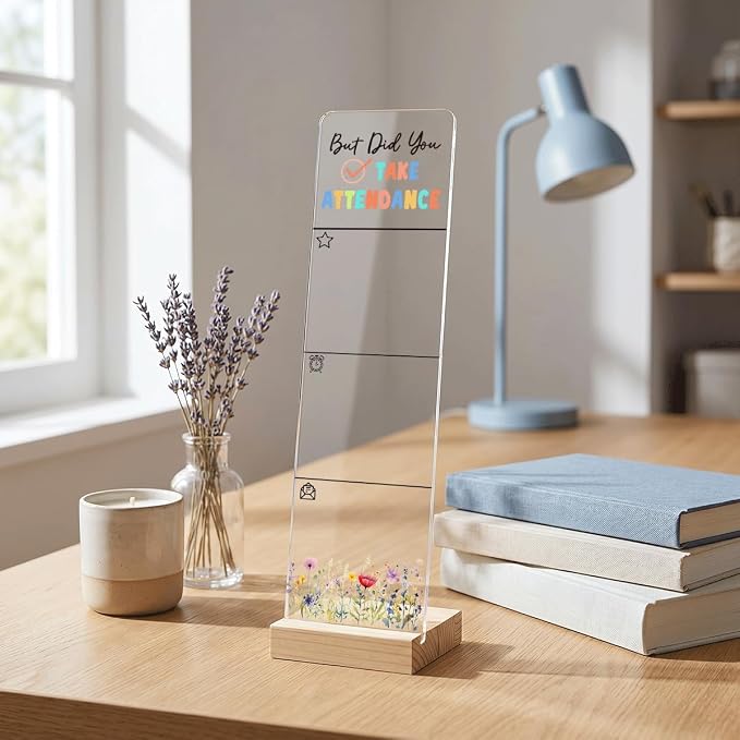 Monitor Memo Board Portable Sticky Note Holder with 200 Sheets Sticky Notes