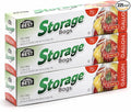 1 Gallon Storage Bags with Twist Ties, 225 Count | Large Clear Food Storage Bags for Bread, Fruits, Snacks & Bulk Storage | Leak-Resistant BPA-Free Disposable Plastic Bags | DURRA BEST