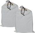 GONGKANGYUAN 2 Pack Shoe Bags for Travel Flannel Single Shoe Pouch with Drawstring for Men Women Travel Protecting Storing Shoes